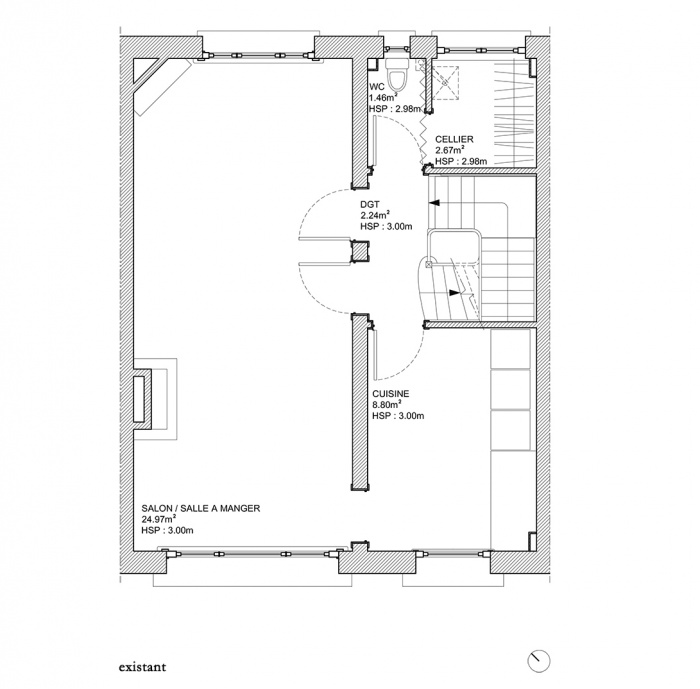 MUR TIROIR, restructuration et aménagement intérieur d'une maison individuelle à Marcq en Baroeul : image_projet_mini_61651