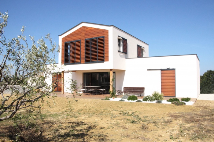 Maison ossature bois  Blauzac (30)