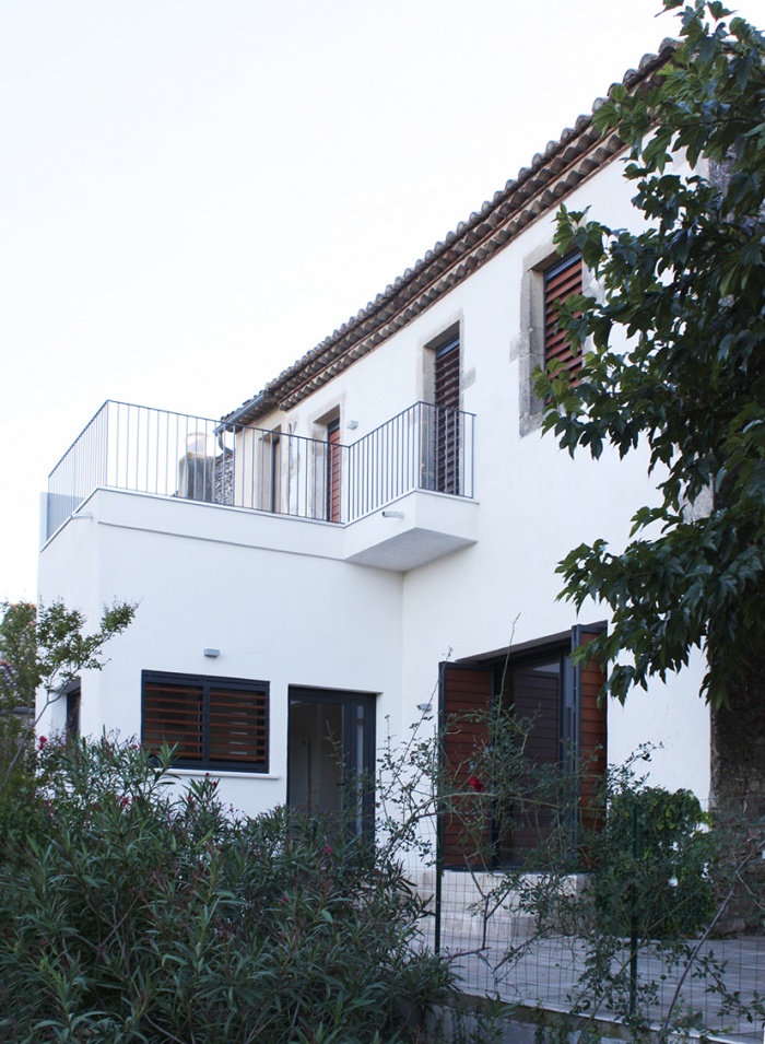 Rnovation lourde d'une maison vigneronne  Salinelles (30)