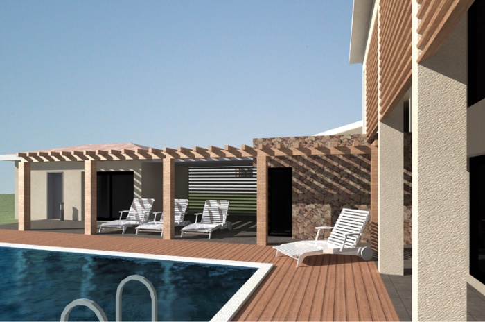 Maison Contemporaine : terrasse ok 3