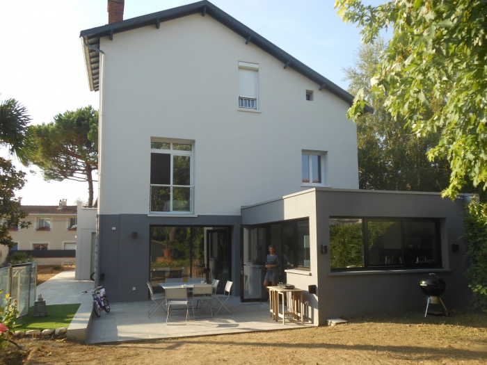 Restructuration et rénovation complète Villa côte pavé